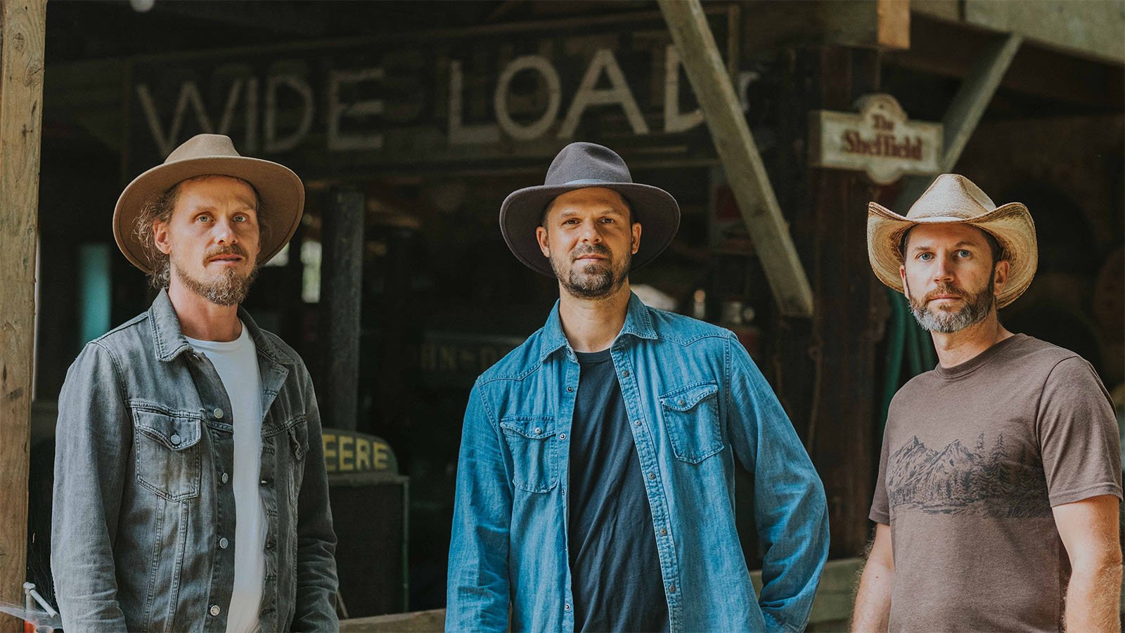 Tad Ruszel, Kaj Falch-Nielsen, and Dave Peters of Big Dirty Boots