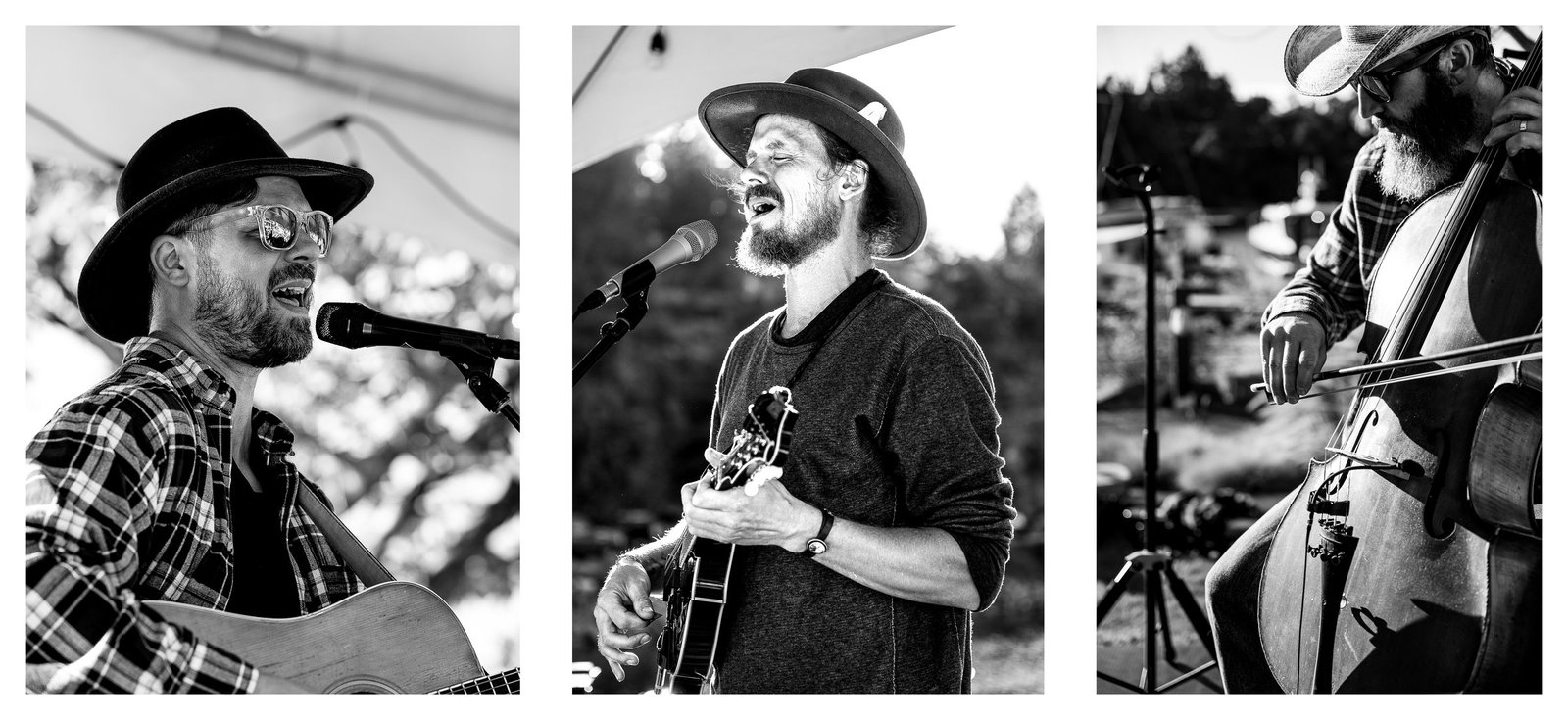 Big Dirty Boots - Tad, Kaj and Dave performing
